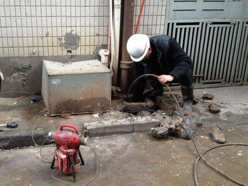 英山疏通下水道-洗菜池疏通