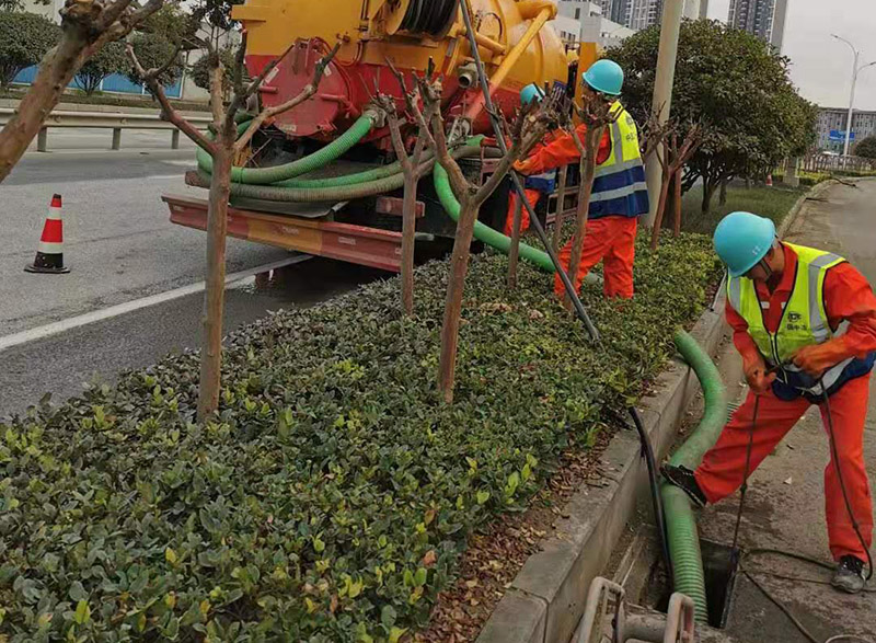 英山市政管道清淤
